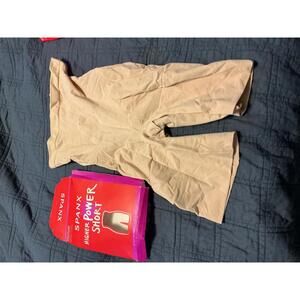 Spanx Higher Power Short 2X XXL Soft Nude NIP (opened) 2745